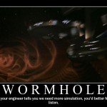 Star Trek Motivational Posters - Wormhole