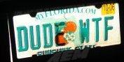 dude wtf license plate
