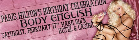 Paris Hilton Birthday Invite