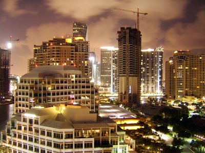 View from Mandarin Hotel At Night