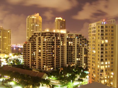 Views From Mandarin Oriental Hotel at Night