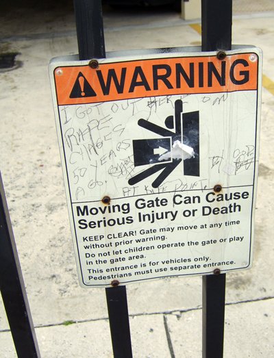 warning