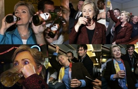 Hillary Drinks