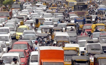 Traffic in India