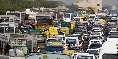 Traffic In New Delhi