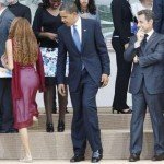 Obama Looks At Booty