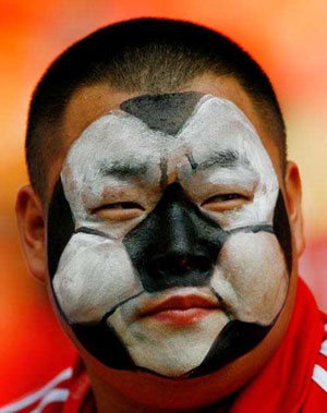 Soccer Ball Face Stitch