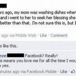 Facebook Marriage Proposal