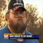 Man Eats His Own Beard