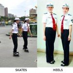 tianfu-square-policewomen-rollerskates-03 Chinese Policewomen RollerSkates or Heels
