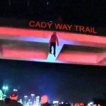 Mannequin Hangs from Cady Way Trail