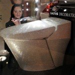 Swarovski Crystal Toilet