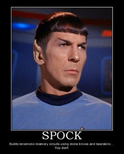 Star Trek Motivational Poster - Spock
