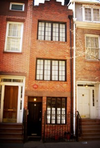 Narrow House at Greenwich Village