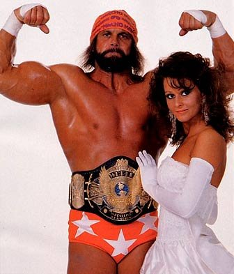 Macho Man Randy Savage and Miss Elizabeth