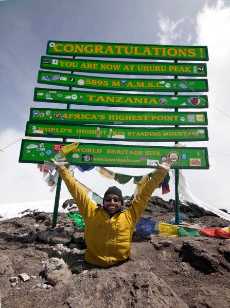 Spencer West Climbs Mount Kilimanjaro