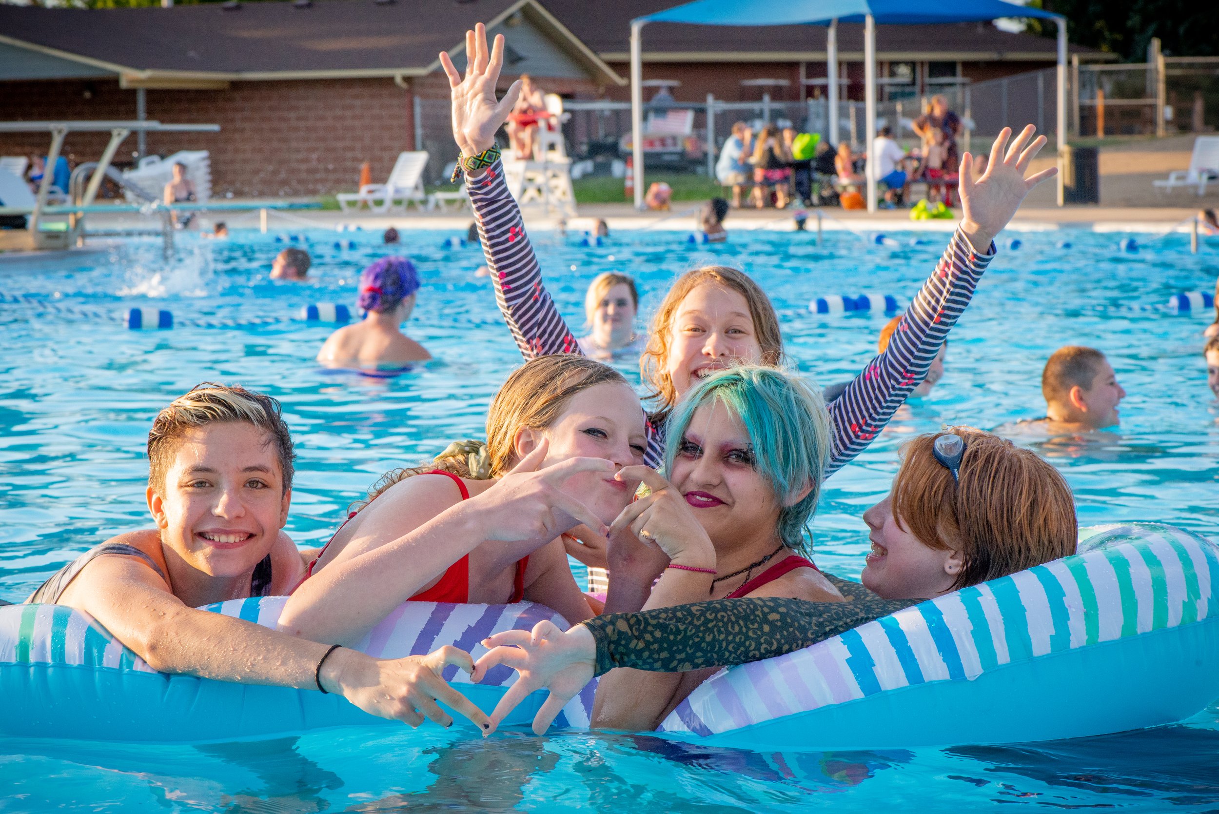 marathon pool party