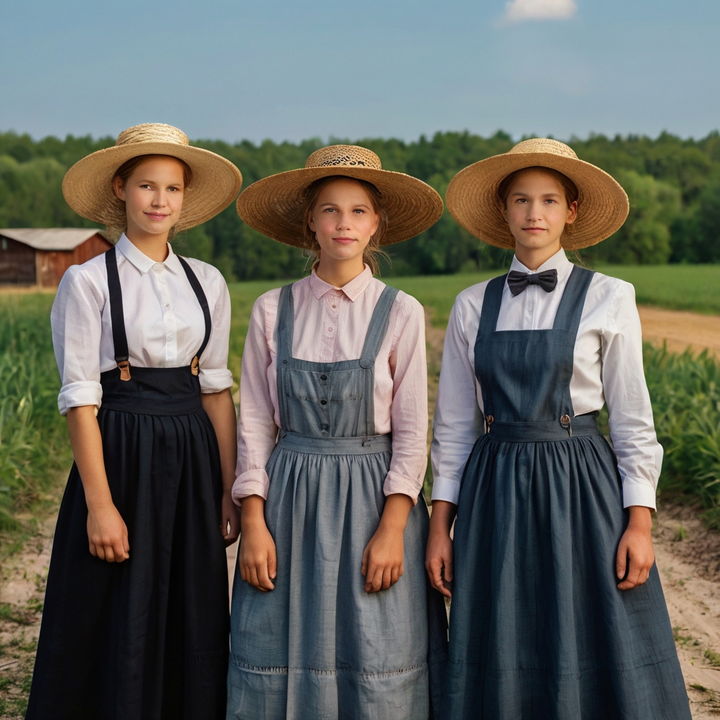 Mennonite vs Amish Clothing