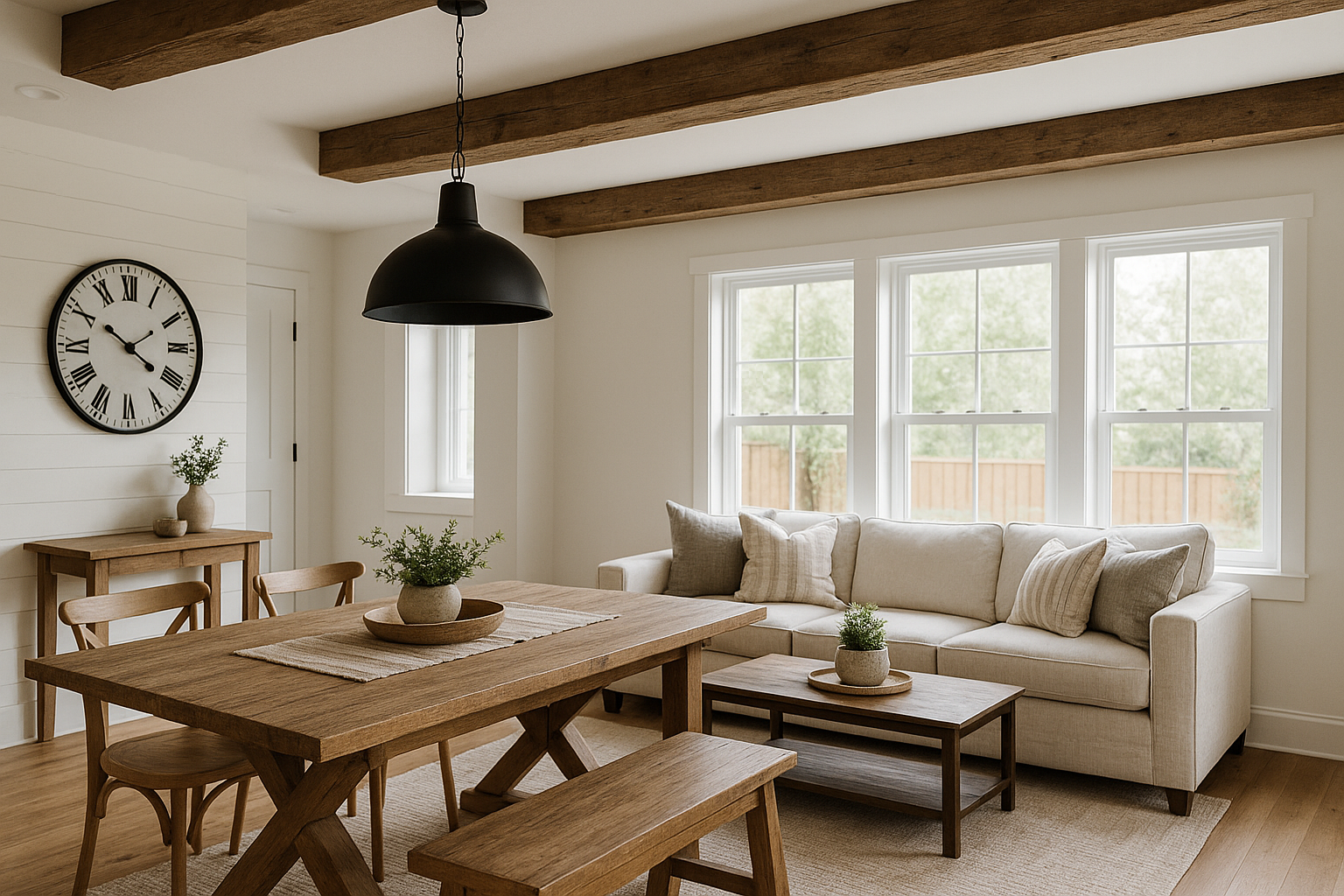 modern farmhouse style