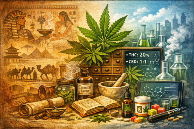 where did cannabis come from