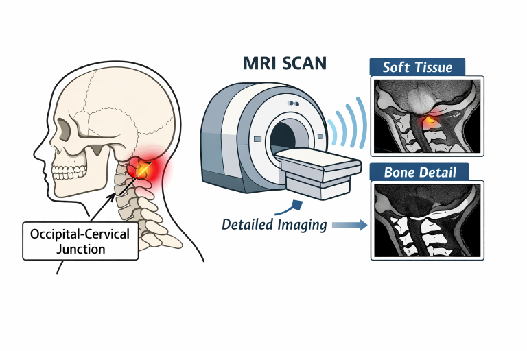 Cervical MRI Scan for Cranio-Cervical Instability Diagnosis