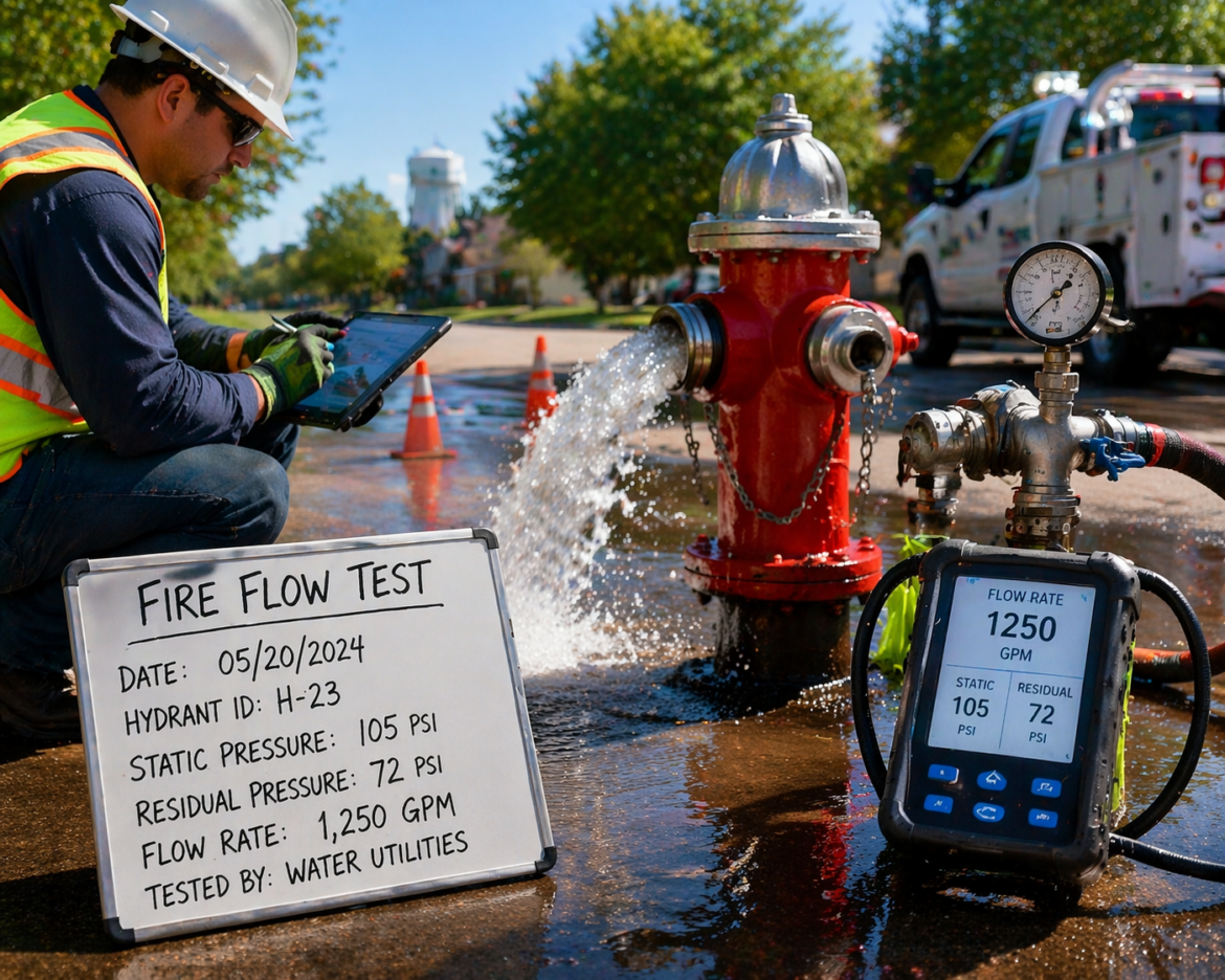 Fire Flow Testing Explained: Ensuring Water System Safety & Compliance