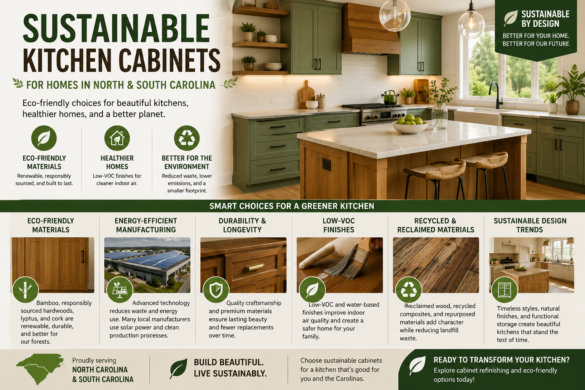 sustainable kitchen cabinets