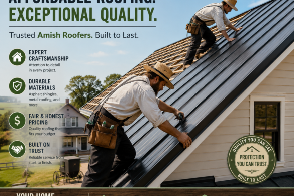 Amish roofers