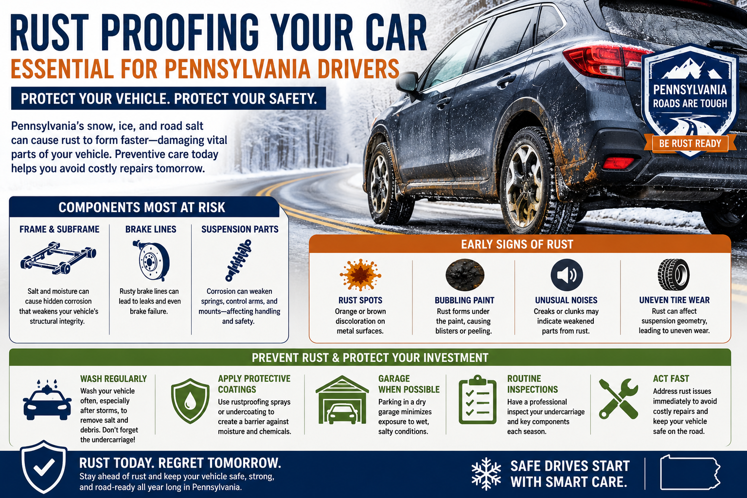 rust proofing car