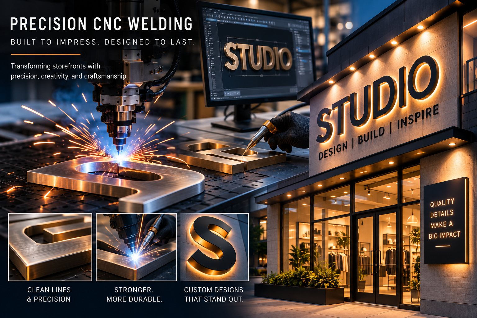precision CNC welding