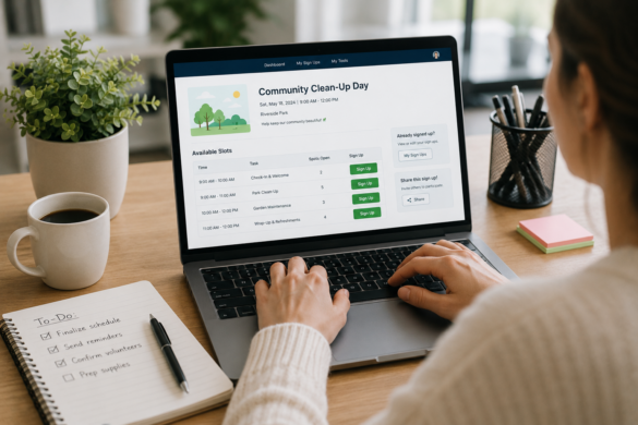 online sign up tool